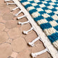 Moroccan Checkered Rug 155x100cm