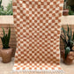 Moroccan Checkered Rug 155x95cm