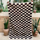 Moroccan Checkered Rug 170x105cm