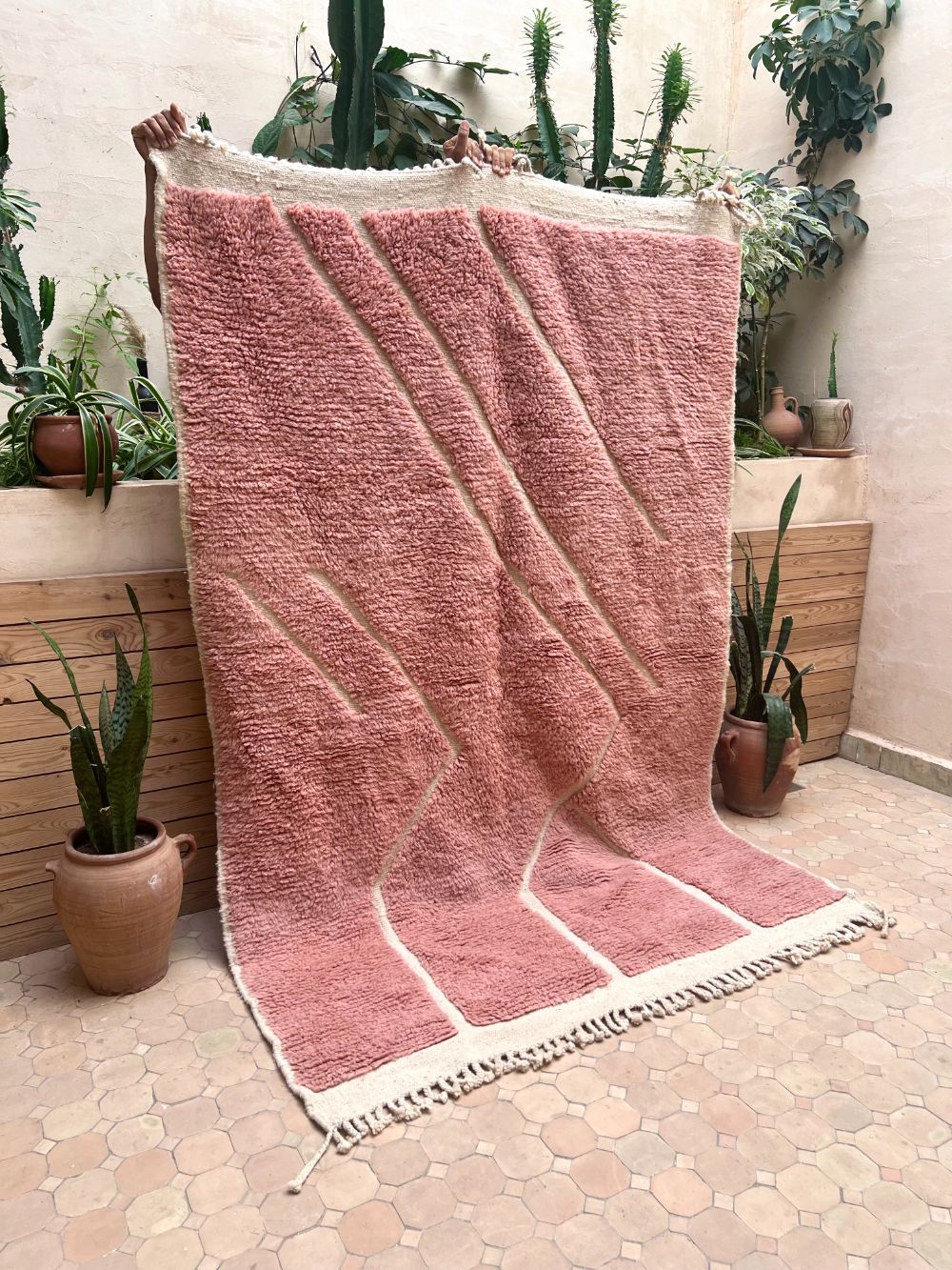 Marokkolainen Boujaad matto 235x145cm