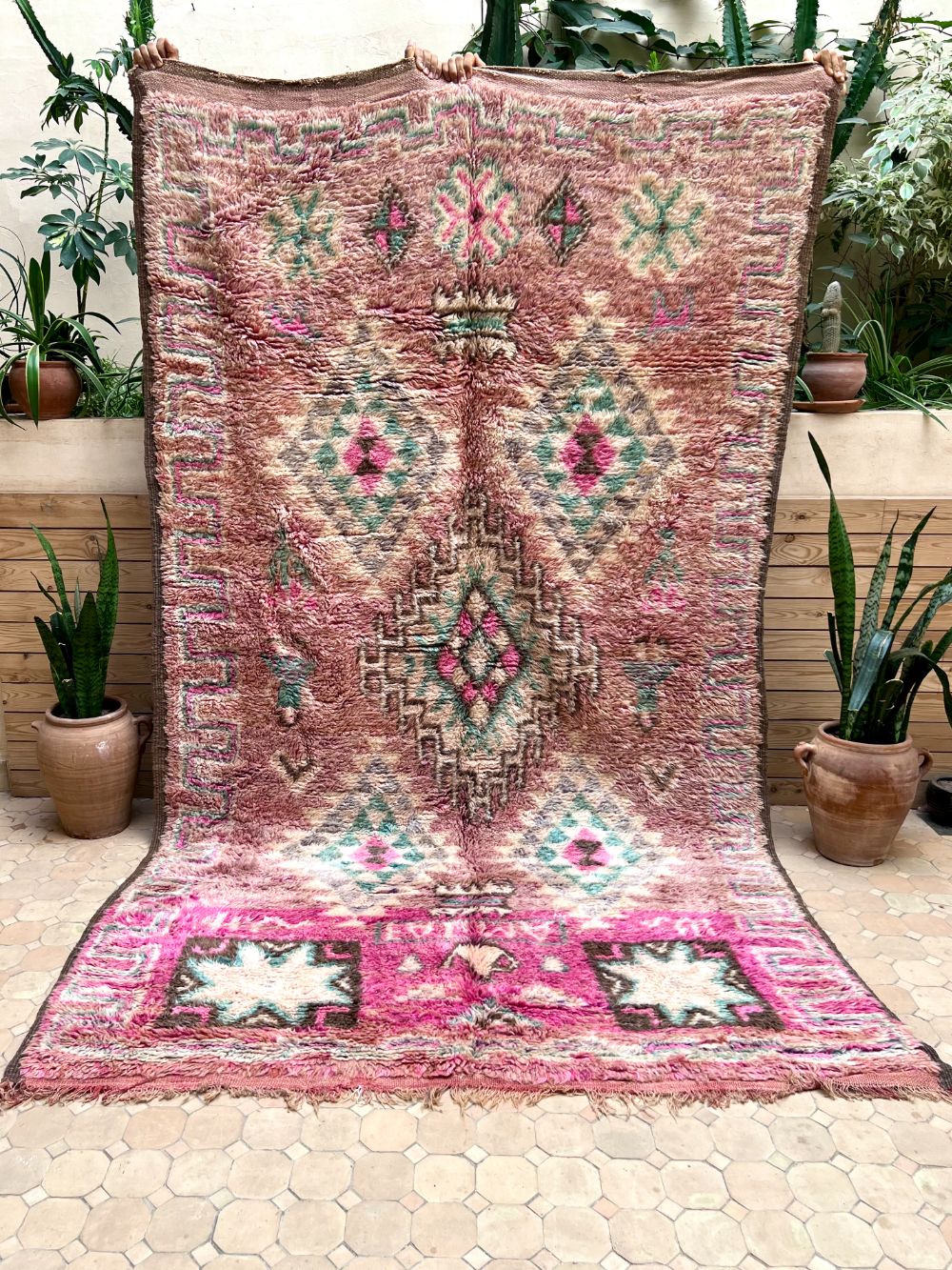 Moroccan Vintage Boujaad Rug 285x165cm