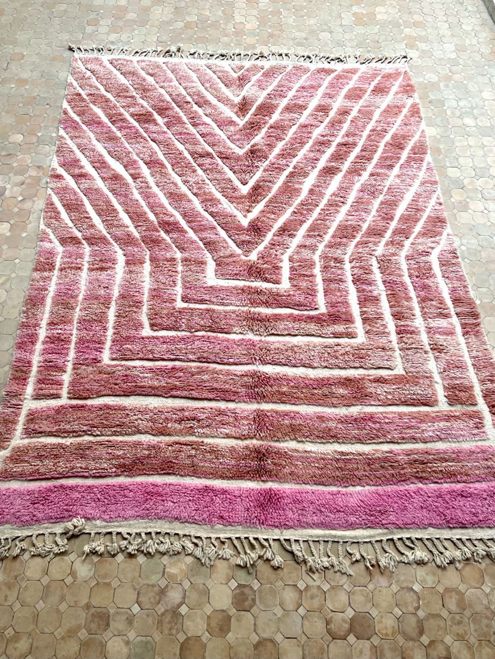 Moroccan Hattara Rug 340x250cm