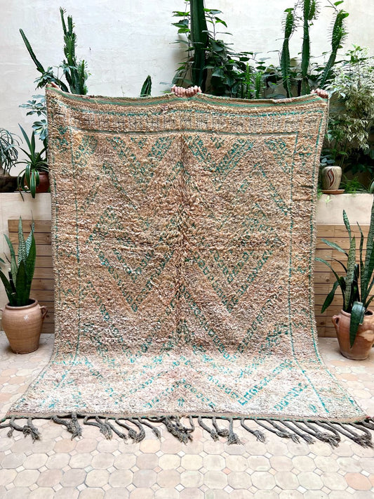 Marokkolainen vintage Zayane matto 245x185cm