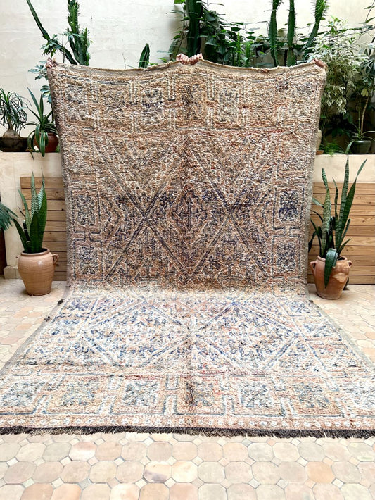 Marokkolainen vintage Zayane matto 330x195cm