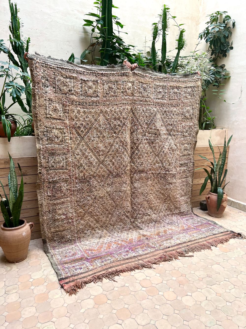 Moroccan Vintage Zayane Rug 240x200cm