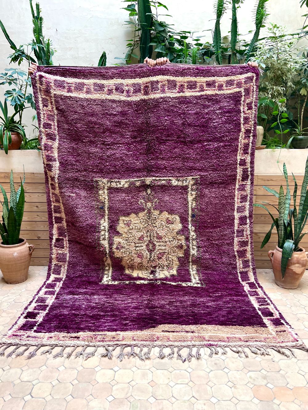 Marokkolainen vintage Boujaad matto 270x180cm