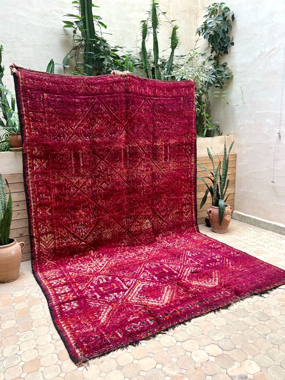 Marokkolainen vintage Zayane matto 315x195cm