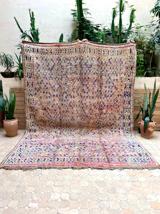 Marokkolainen vintage Zayane matto 295x215cm