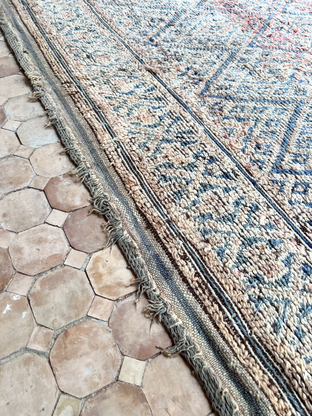 Moroccan Vintage Zayane Rug 350x195cm