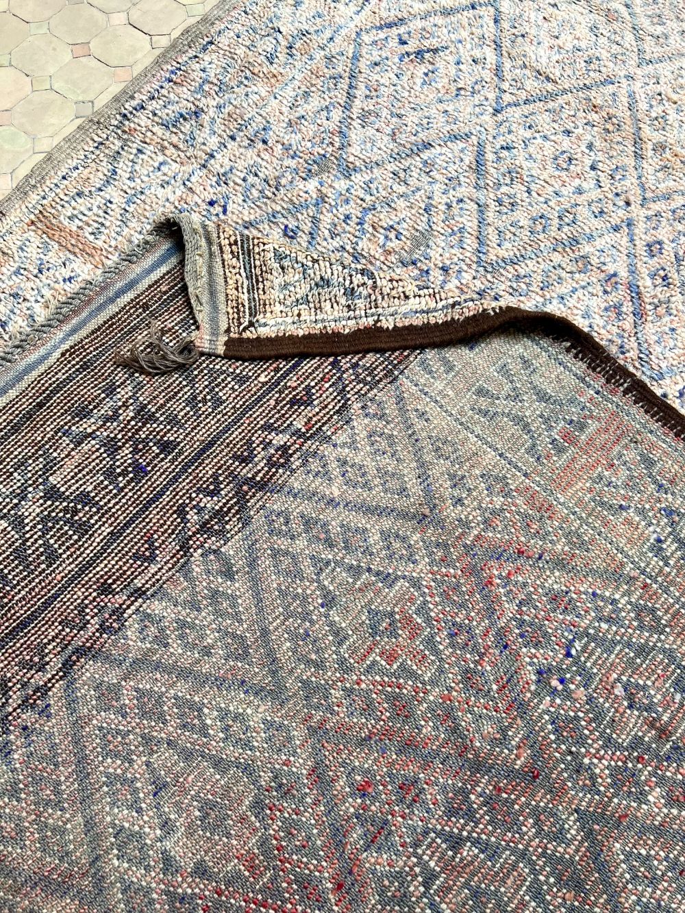 Moroccan Vintage Zayane Rug 350x195cm