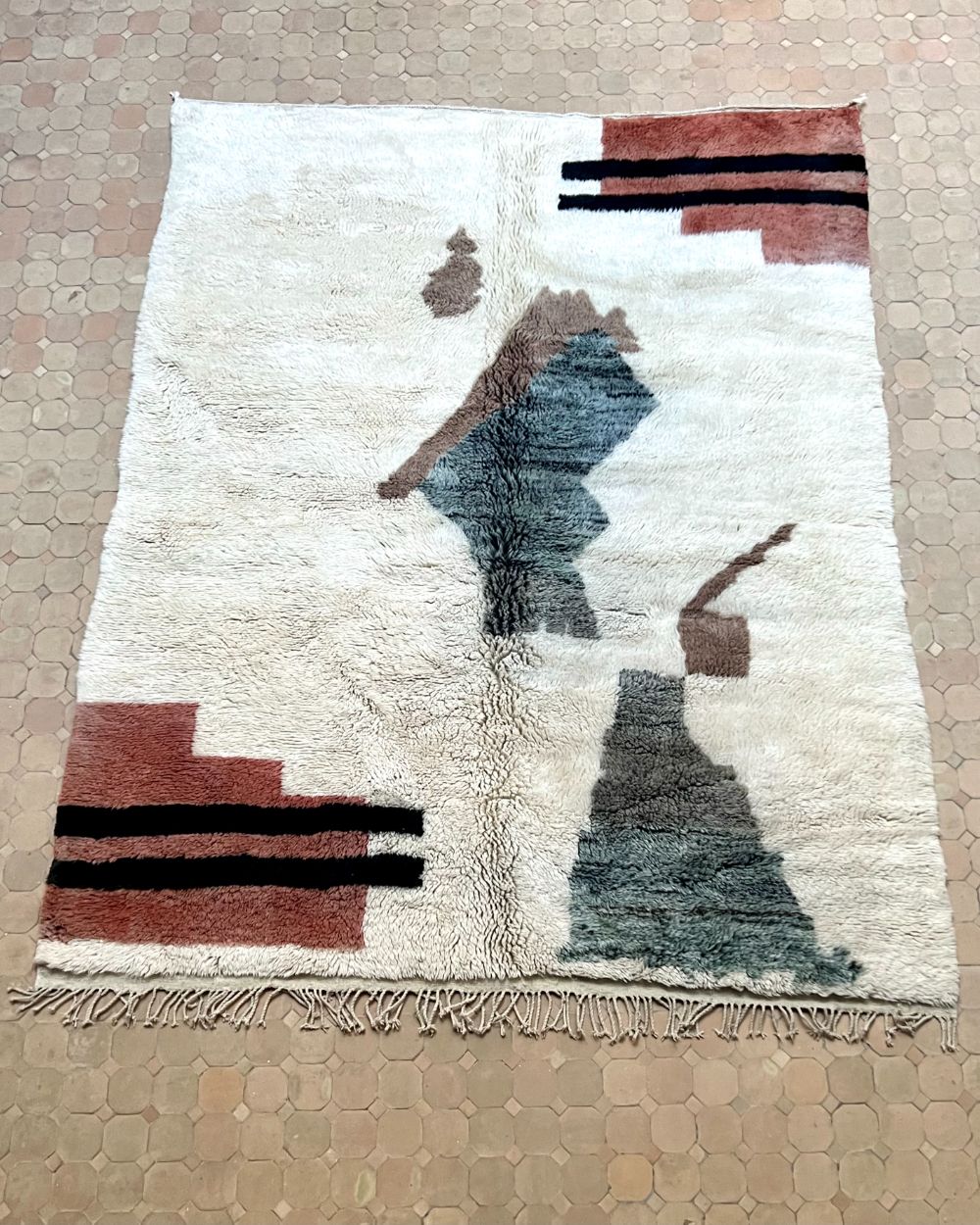 Moroccan Cat Rug 265x200cm