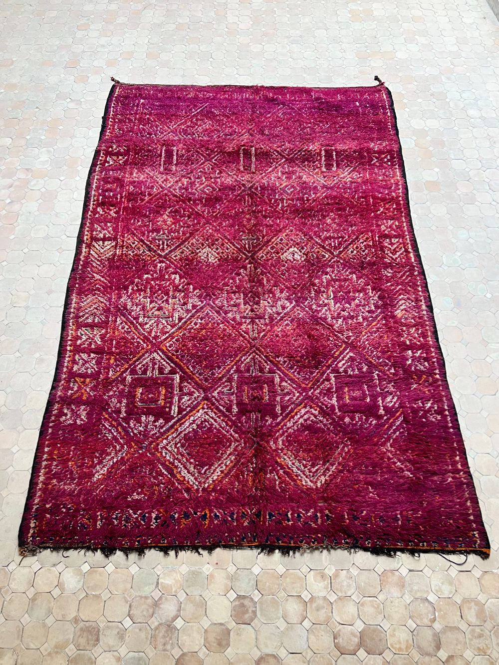 Marokkolainen vintage Zayane matto 315x195cm