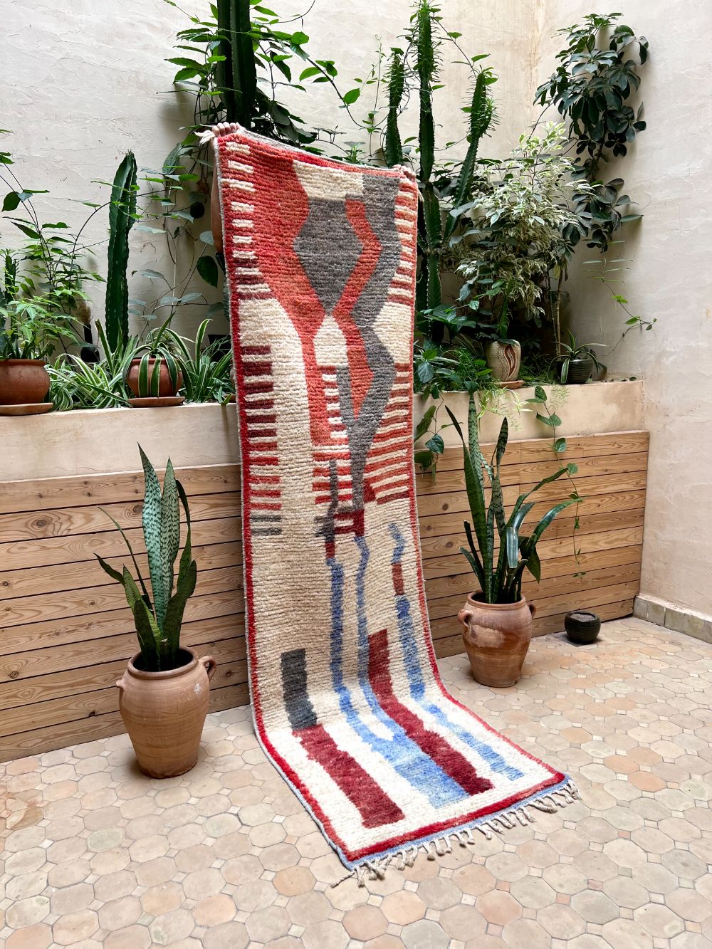 Moroccan Boujaad Runner 265x70cm