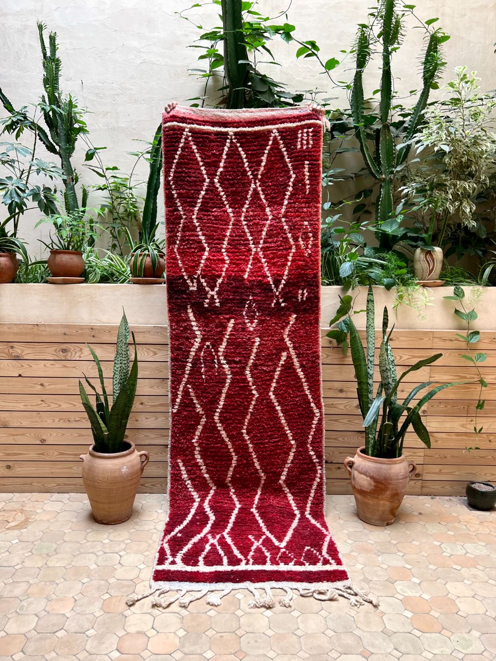 Marokkolainen käytävämatto Boujaad 260x70cm