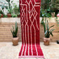 Moroccan Boujaad Runner 255x75cm