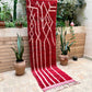 Moroccan Boujaad Runner 255x75cm