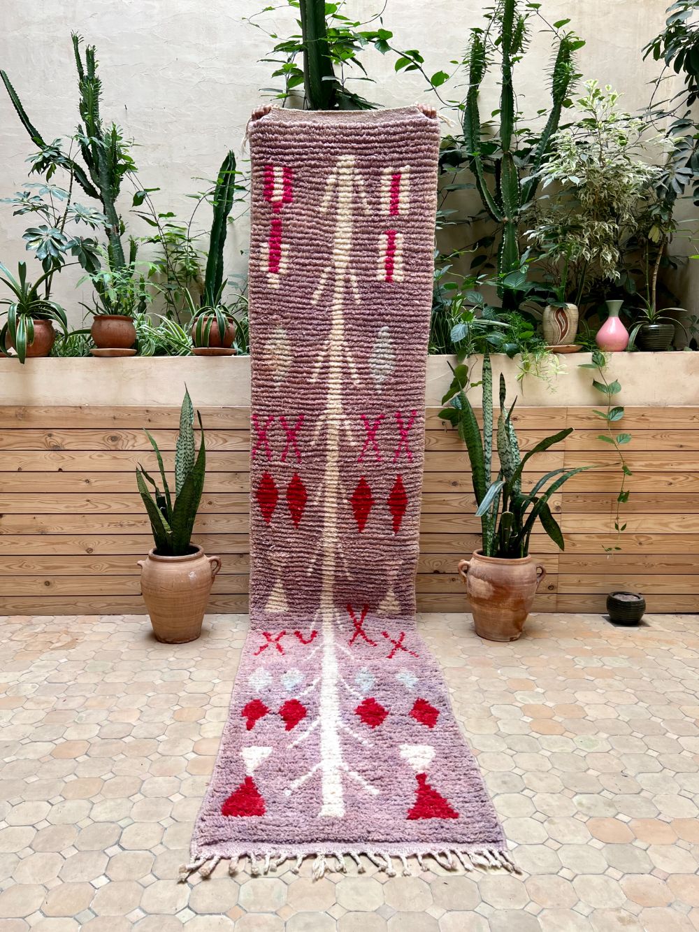Marokkolainen käytävämatto Boujaad 330x70cm