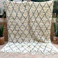 Marokkolainen vintage Beni Ouarain matto 240x190cm