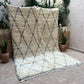 Marokkolainen vintage Beni Ouarain matto 300x200cm