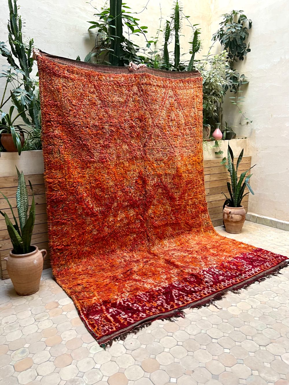 Marokkolainen vintage Zayane matto 285x200cm