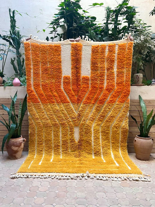 Moroccan Orange Rug 240x160cm