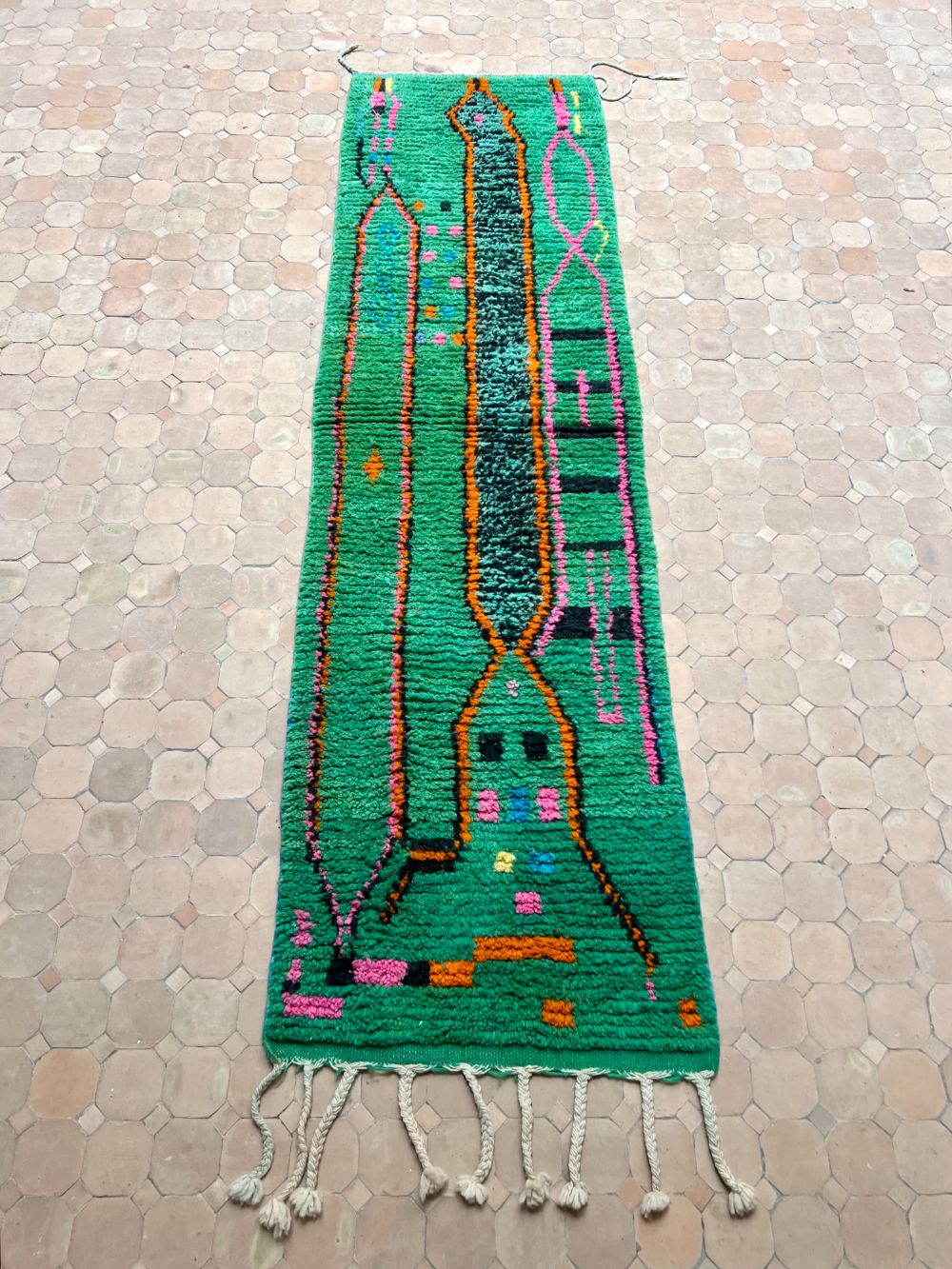 Moroccan Boujaad Runner 255x70cm