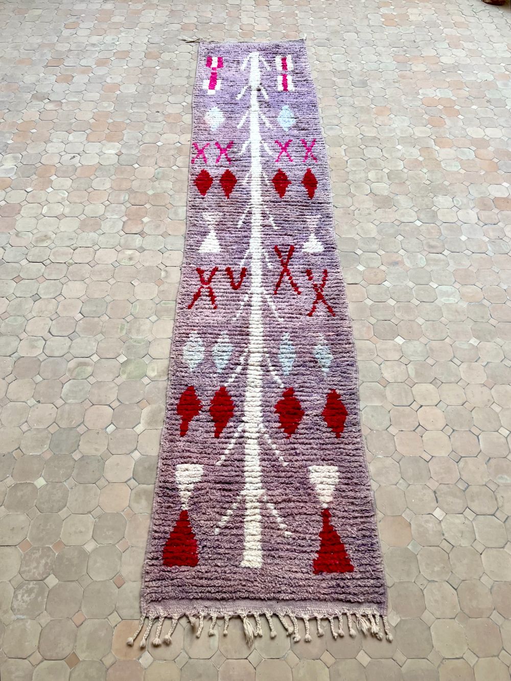 Marokkolainen käytävämatto Boujaad 330x70cm