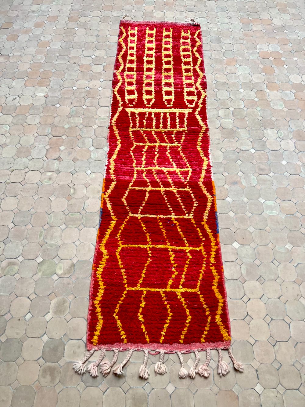 Moroccan Boujaad Runner 270x70cm