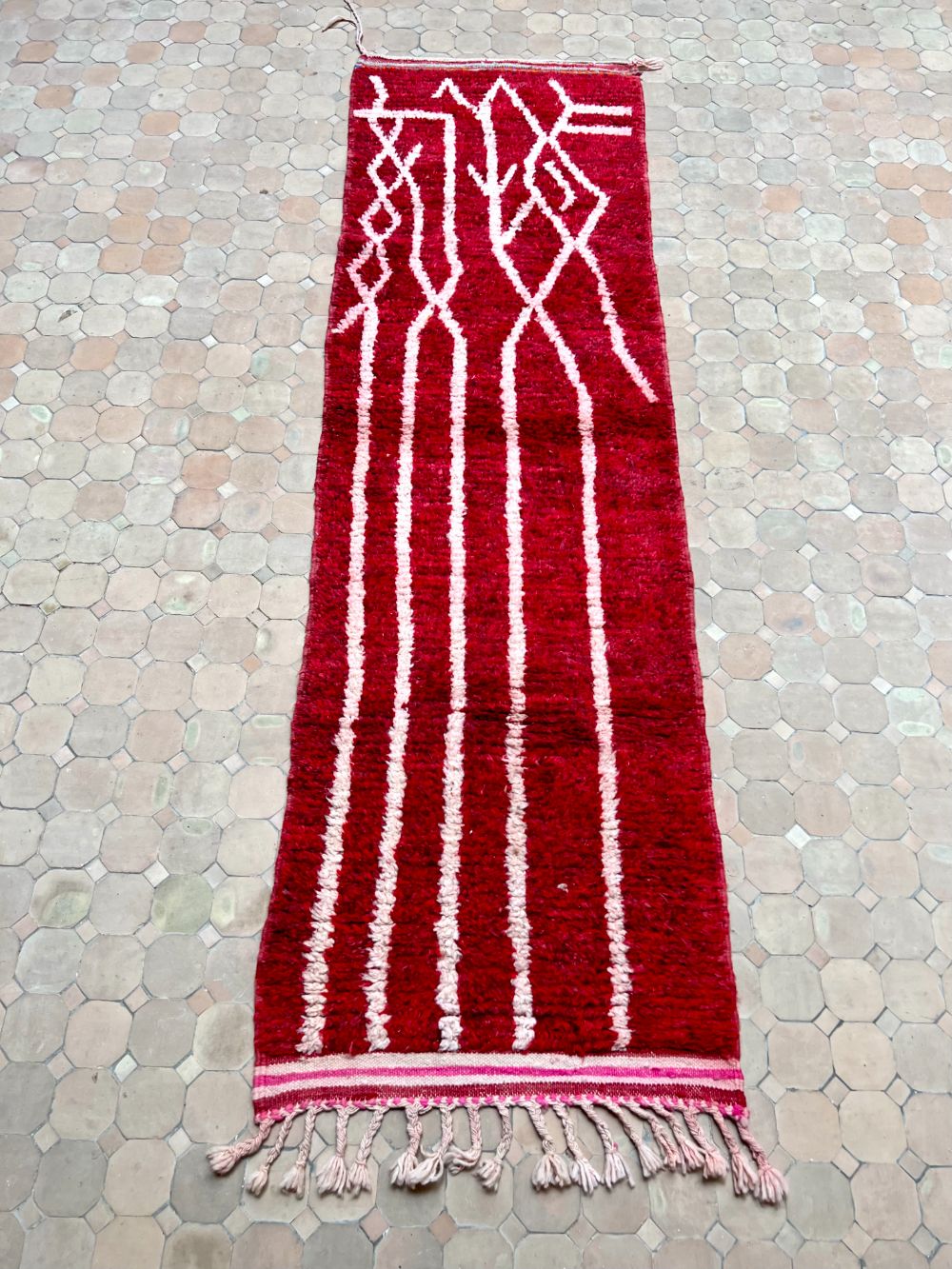 Moroccan Boujaad Runner 255x75cm