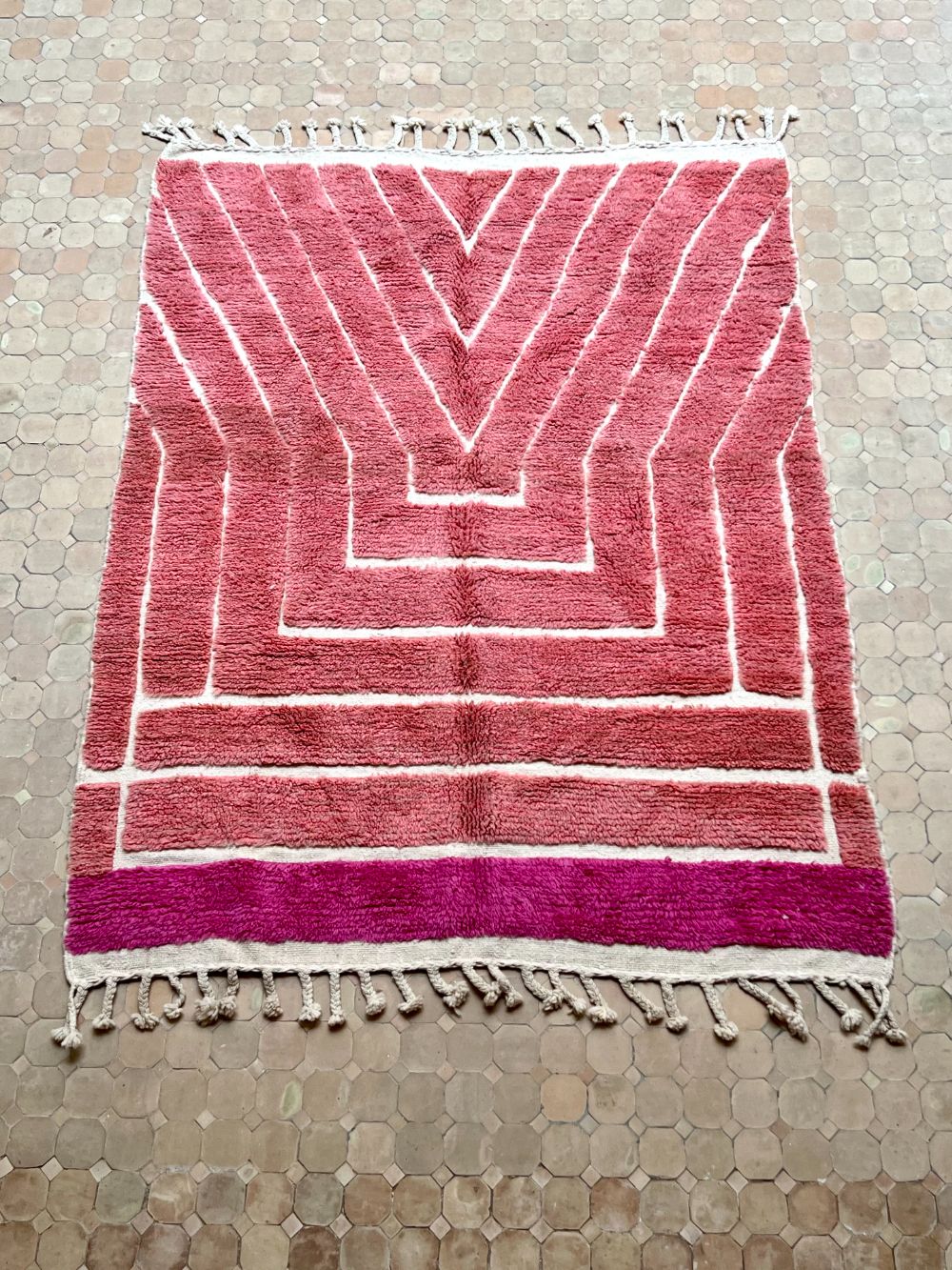 Moroccan Hattara Rug 245x180cm