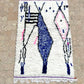 Marokkolainen Azilal-matto 145x95cm