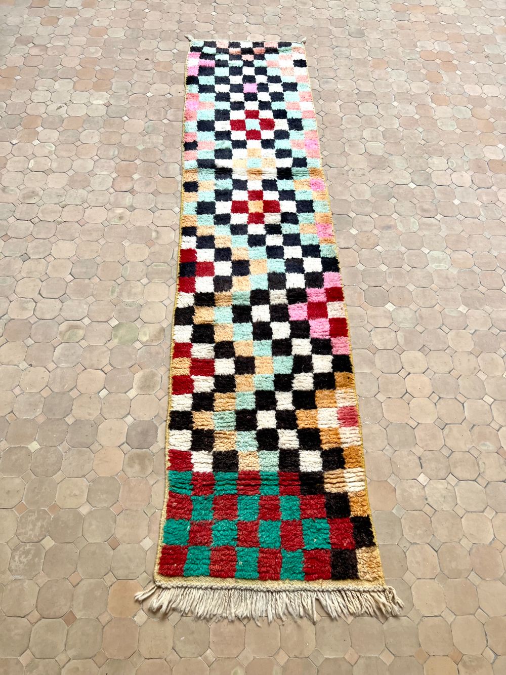 Moroccan Boujaad Runner 275x65cm