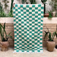 Marokkolainen ruudullinen matto 155x95cm