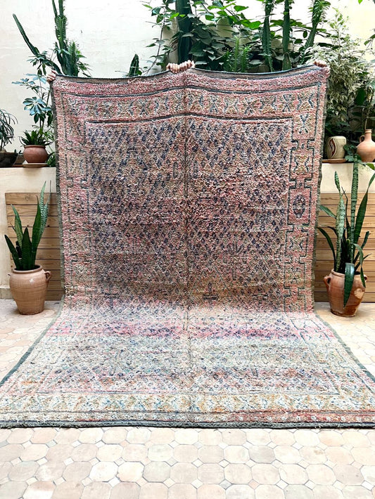 Marokkolainen vintage Zayane matto 310x195cm