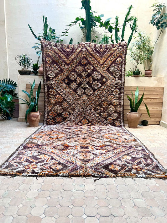 Moroccan Vintage Beni M'Guild Rug 380x185cm