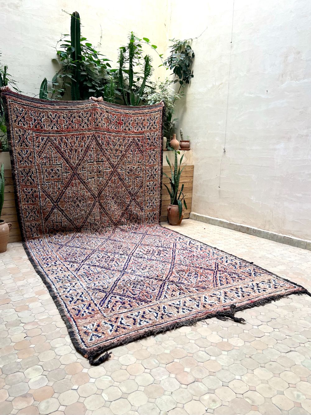 Moroccan Vintage Zayane Rug 420x200cm