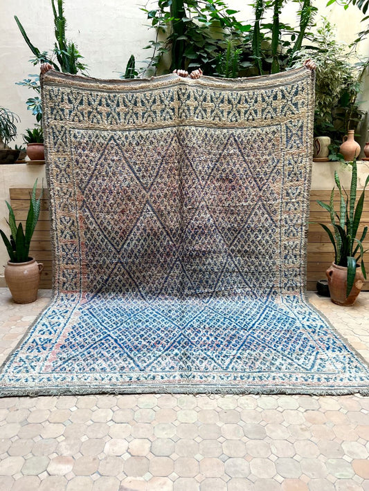 Marokkolainen vintage Zayane matto 300x210cm