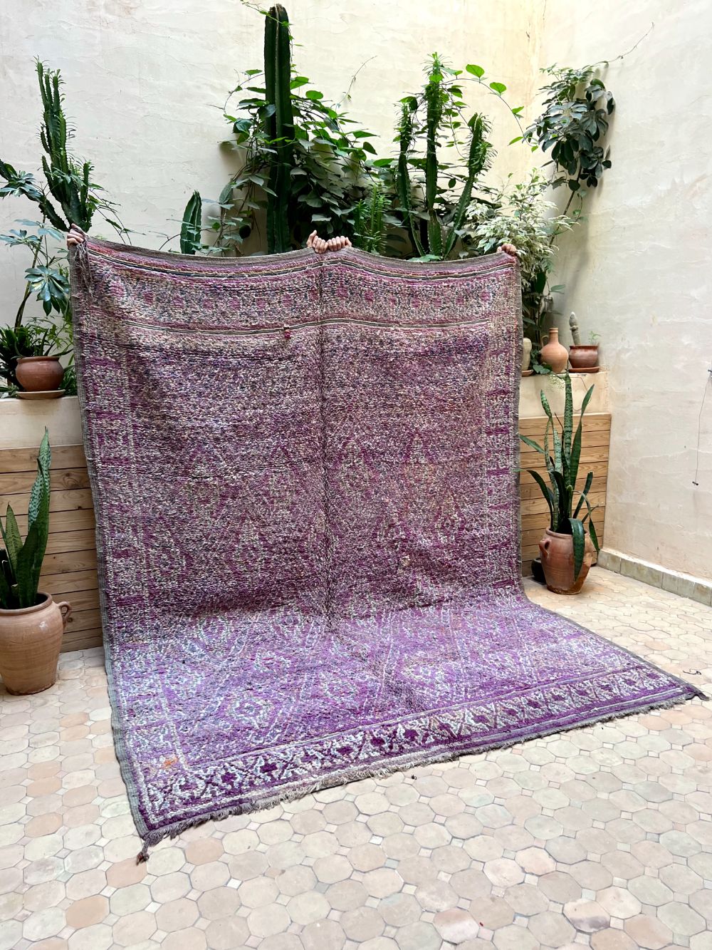 Marokkolainen vintage Zayane matto 280x205cm