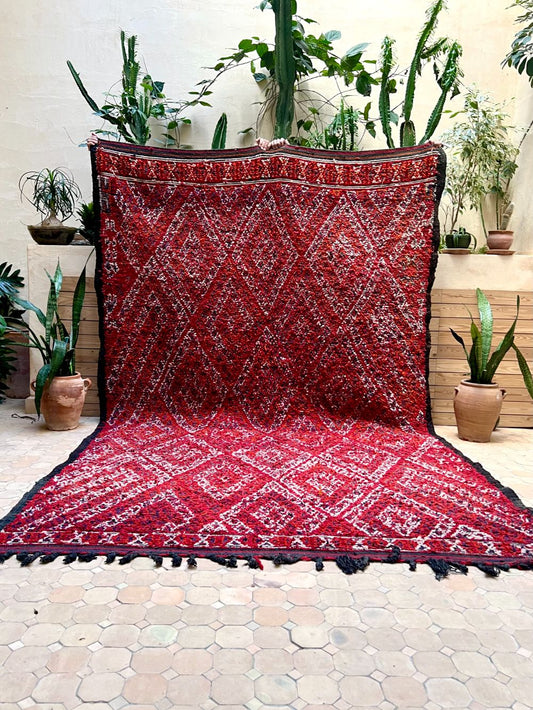 Moroccan Vintage Zayane Rug 340x210cm