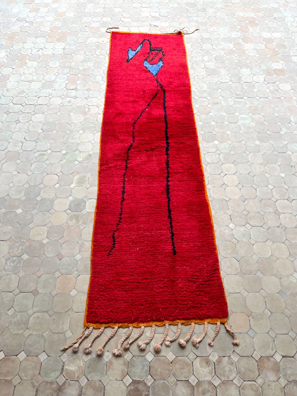 Moroccan Boujaad Runner 265x70cm