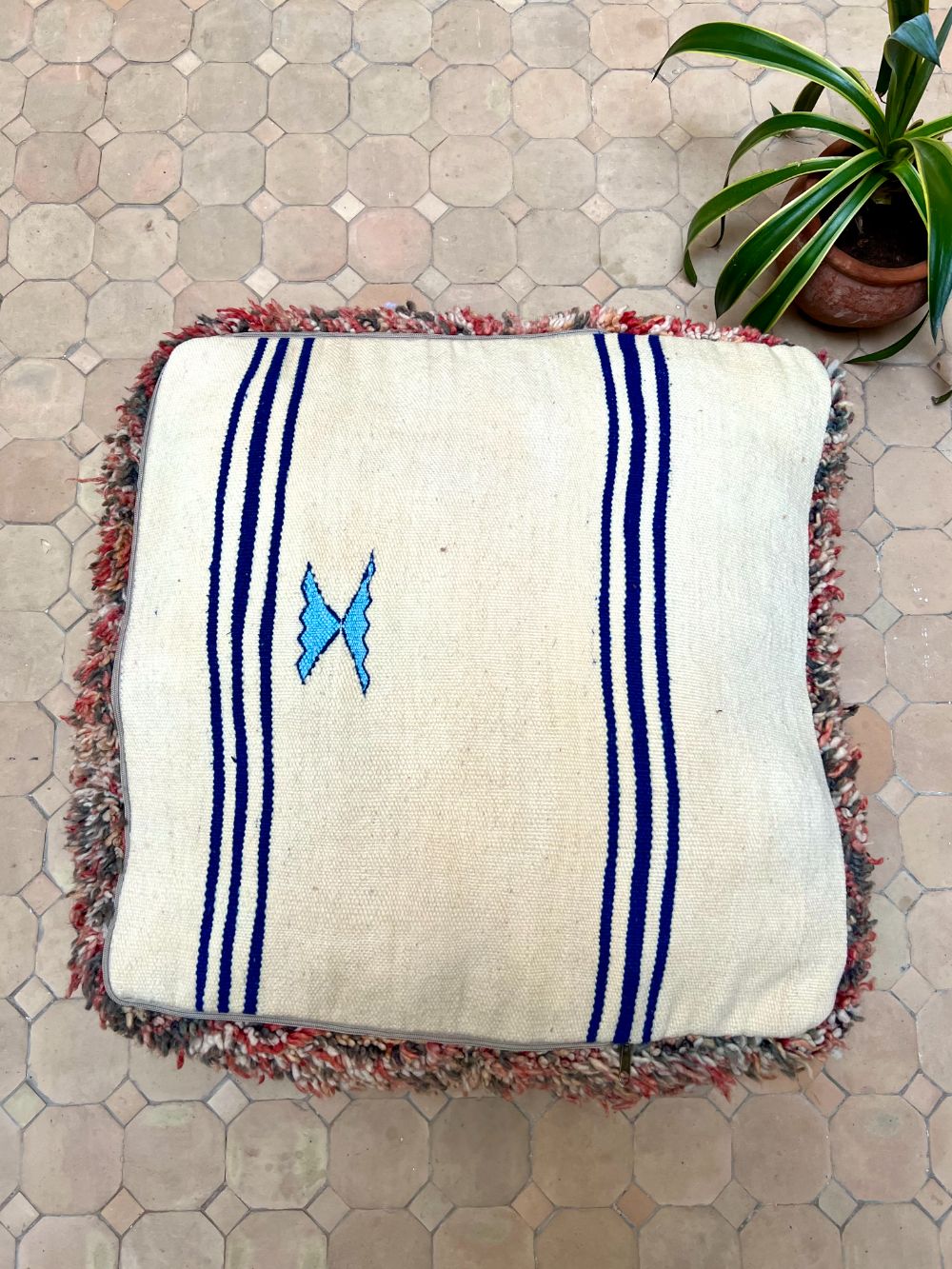 Moroccan Vintage Pouf