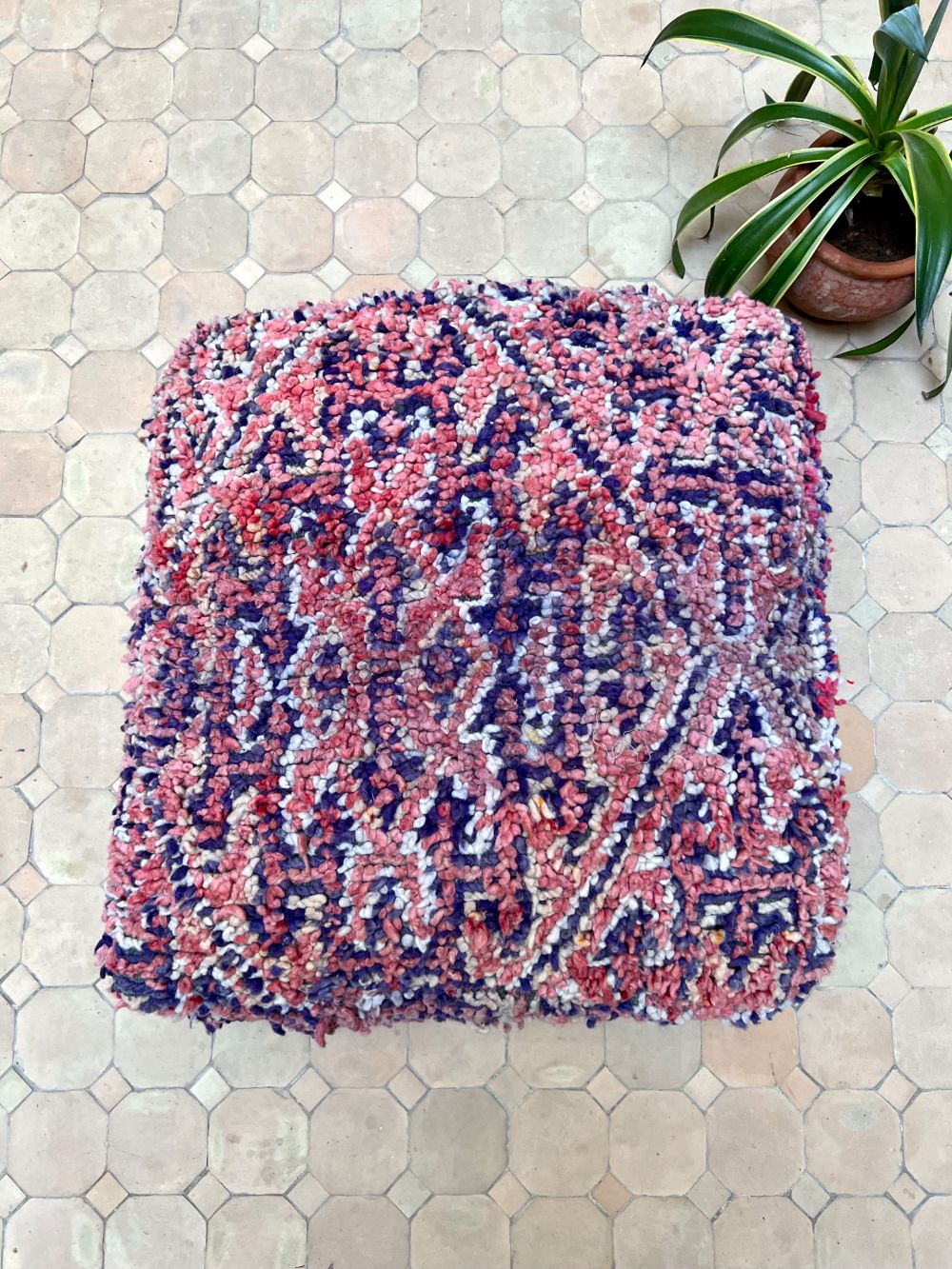 Moroccan Vintage Pouf