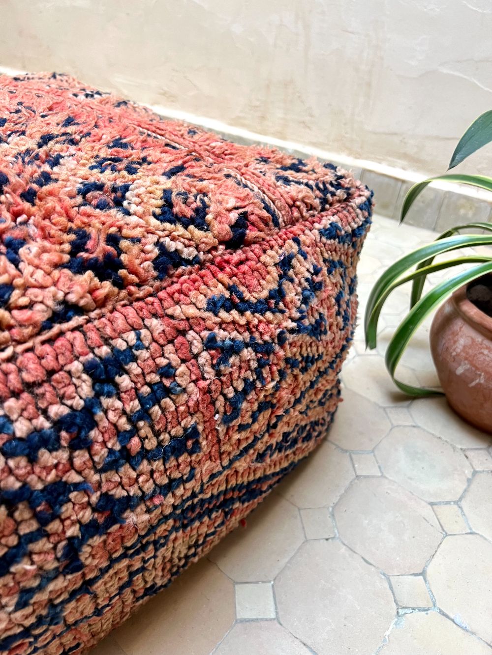 Moroccan Vintage Pouf