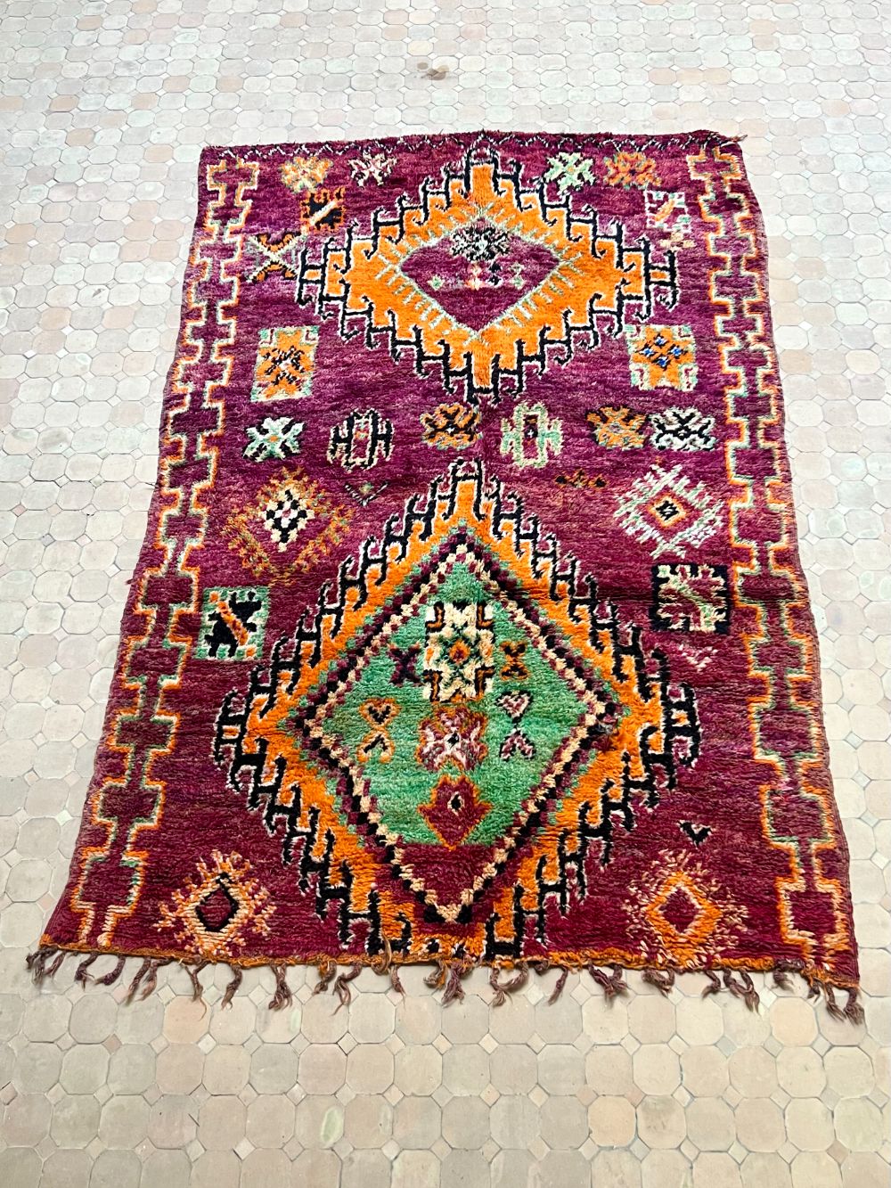 Moroccan Vintage Beni M'Guild Rug 280x180cm