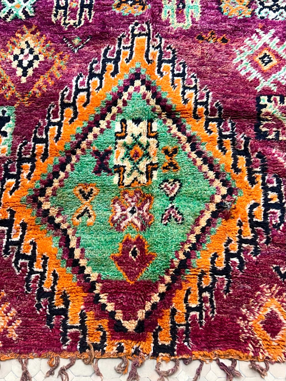 Moroccan Vintage Beni M'Guild Rug 280x180cm