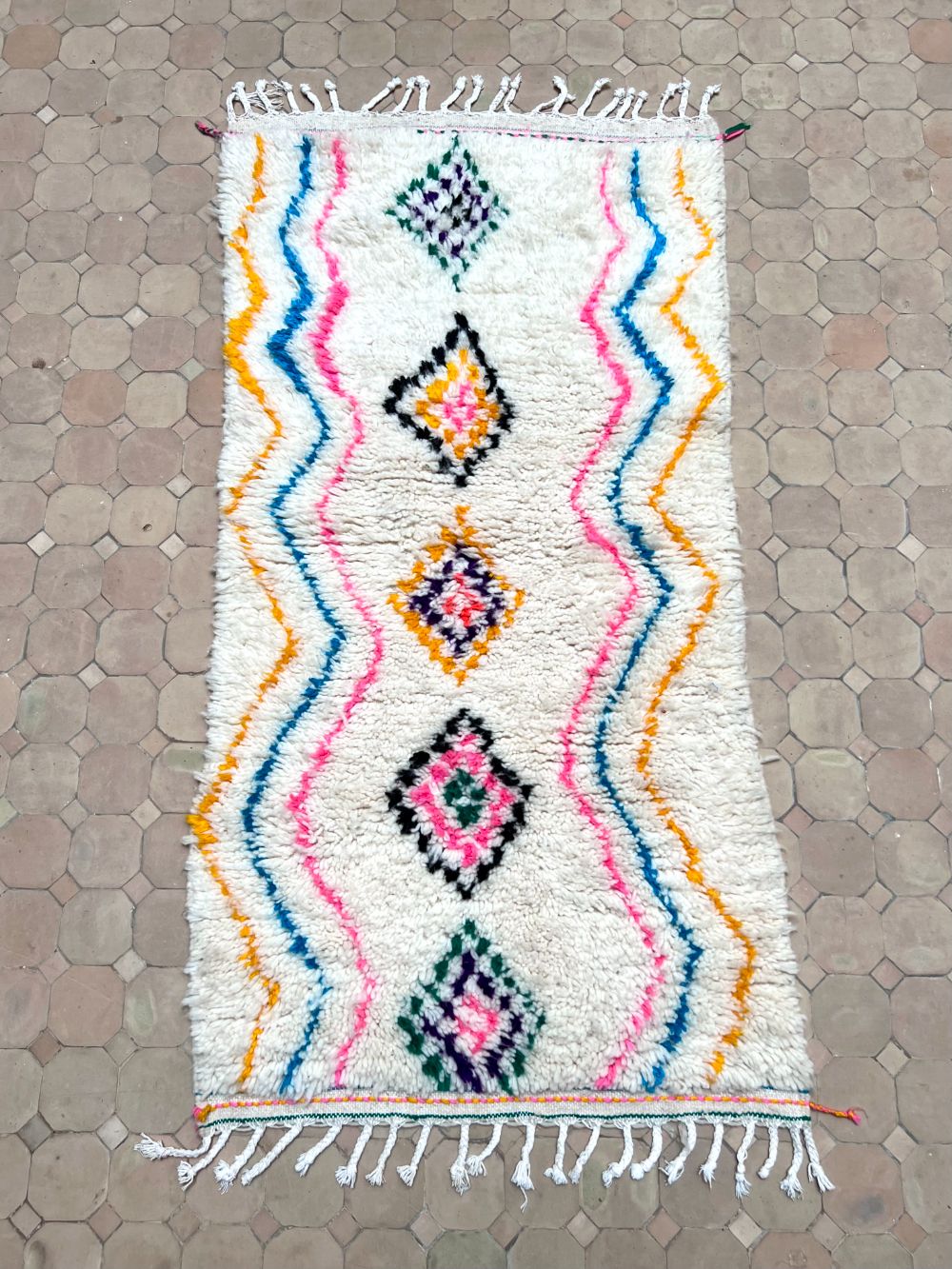 Moroccan Ourika Rug 150x75cm