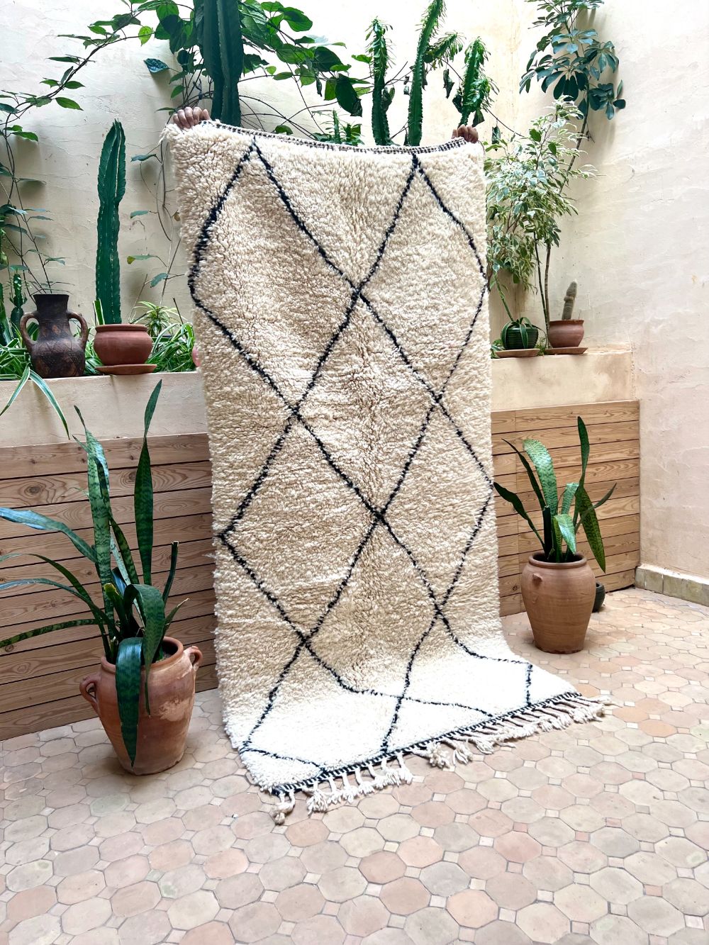 Moroccan Diamond Rug 220x115cm