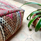 Moroccan Vintage Hanbel Pouf