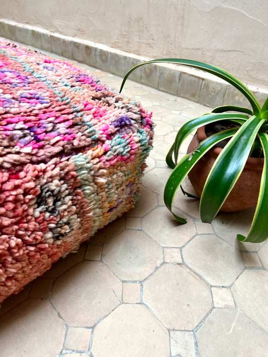 Moroccan Vintage Pouf