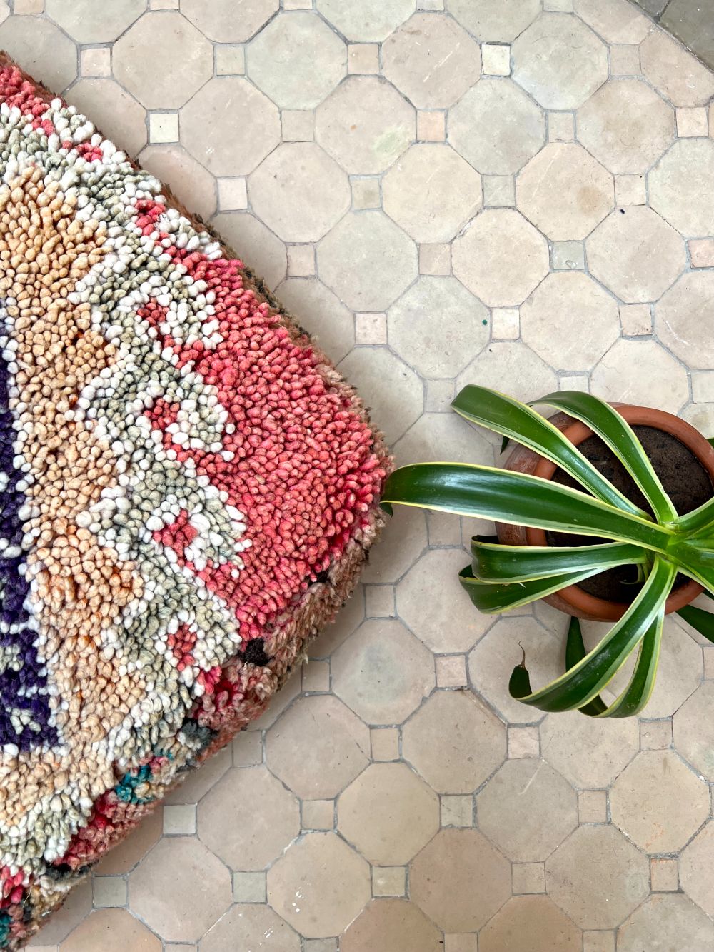 Marokkolainen vintage pouf 